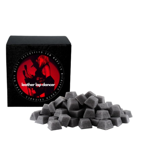 Leather Lap Dancer Travel Candle (Or) Wax Melts - Picture 5 of 5